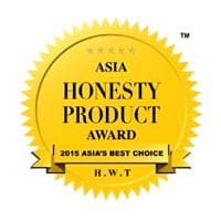 Award 2015 Asia Honesty Product