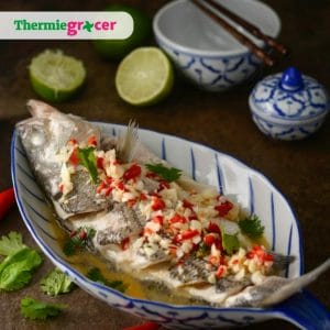 Thai Steam Fish With Lime